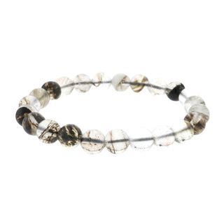 Cherry Quartz Bead Bracelet 8mm   from Stonebridge Imports