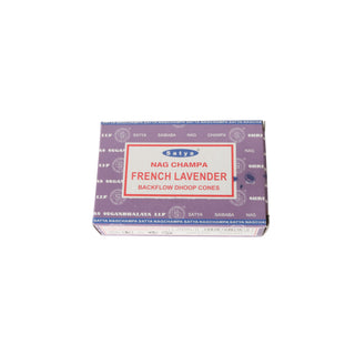 Satya French Lavender Back Flow Cones from Stonebridge Imports
