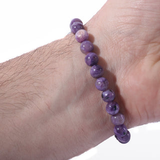 Charoite 7mm Bead Bracelet from The Rock Space