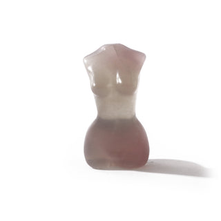 Purple/Green Fluorite Female Body Carving - Mini    from Stonebridge Imports
