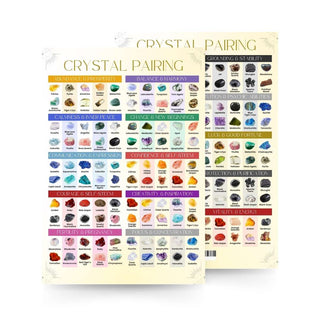 QuickStudy Guide 2.0 - Crystal Pairing from Stonebridge Imports