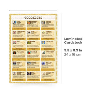 QuickStudy Guide 2.0 - Goddesses (PDF File) from Stonebridge Imports