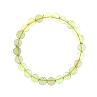 Lemon Quartz Round Bracelet - 8mm from The Rock Space