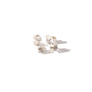 Labradorite Sterling Silver Stud - Single Pair 4 Claw Setting from Stonebridge Imports