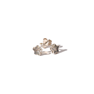 Labradorite Sterling Silver Stud - Single Pair Star - Small from Stonebridge Imports