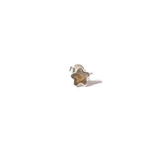 Labradorite Sterling Silver Stud - Single Pair from Stonebridge Imports