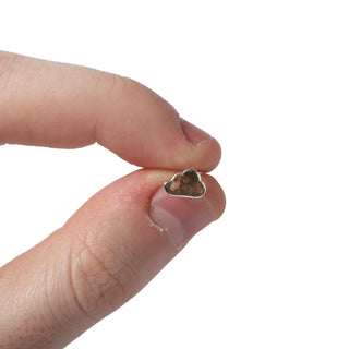 Labradorite Sterling Silver Stud - Single Pair from Stonebridge Imports