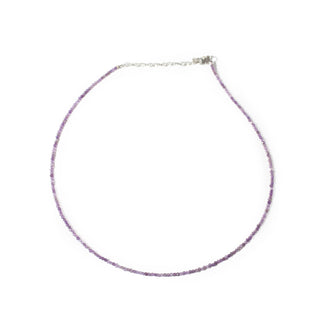 Amethyst Bead Necklace - 2-3mm from Stonebridge Imports