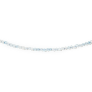 Aquamarine Bead Necklace - 2-3mm from Stonebridge Imports