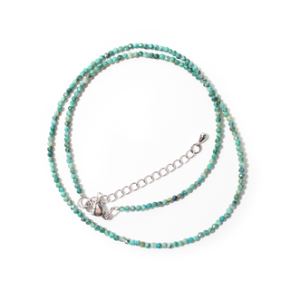 Chrysocolla Bead Necklace - 2-3mm from Stonebridge Imports