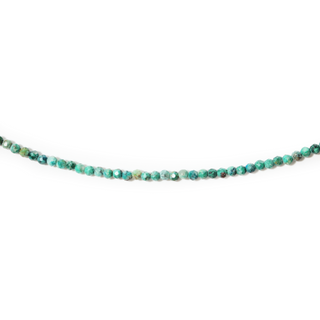 Chrysocolla Bead Necklace - 2-3mm from The Rock Space