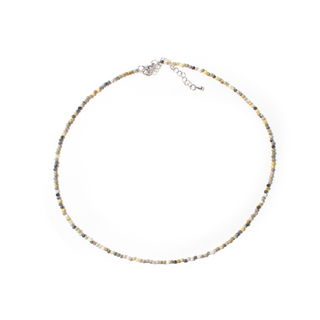 Bumble Bee Jasper Bead Necklace - 2-3mm from The Rock Space
