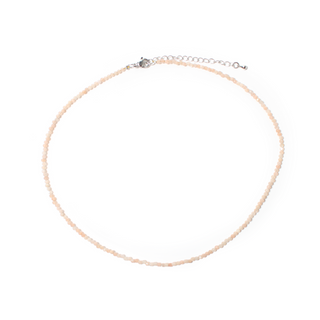 Sunstone Bead Necklace - 2-3mm from The Rock Space