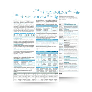 QuickStudy Guide 2.0 - Numerology from Stonebridge Imports