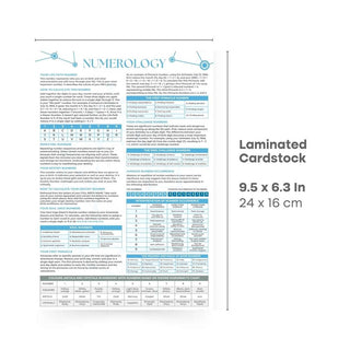QuickStudy Guide 2.0 - Numerology from Stonebridge Imports