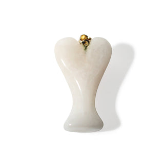 White Quartz Angel Pendant from The Rock Space