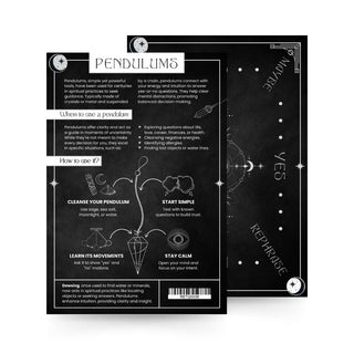 QuickStudy Guide 2.0 - Pendulums from Stonebridge Imports