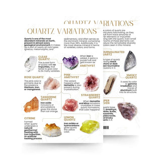 QuickStudy Guide 2.0 - Quartz Variations (PDF File) from Stonebridge Imports