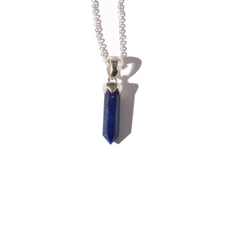 Lapis Lazuli Point Sterling Silver Pendant - Single    from Stonebridge Imports