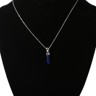 Lapis Lazuli Point Sterling Silver Pendant - Single    from Stonebridge Imports
