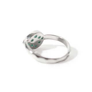 Amazonite Faceted Drop Ring - Adjustable from Stonebridge Imports