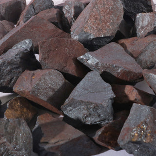 Hematite Chips - Medium 1Kg from The Rock Space
