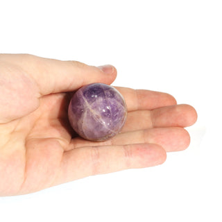 Amethyst Chevron Sphere from The Rock Space