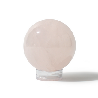 Rose Quartz Sphere Unique #166 - 3 5/8" from The Rock Space