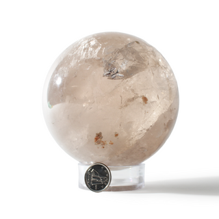 Smoky Quartz Sphere Unique #20 - 3 3/4" from Stonebridge Imports