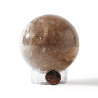 Smoky Quartz Sphere Unique #39 - 2 7/8" from Stonebridge Imports