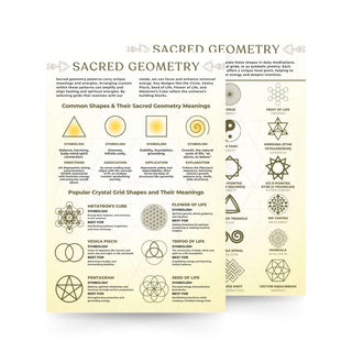 QuickStudy Guide 2.0 - Sacred Geometry from Stonebridge Imports