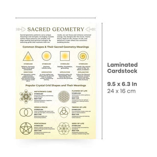 QuickStudy Guide 2.0 - Sacred Geometry from Stonebridge Imports