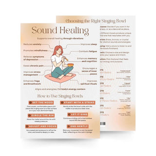 QuickStudy Guide 2.0 - Sound Healing from Stonebridge Imports