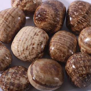 Aragonite Brown Tumbled Stones    from Stonebridge Imports