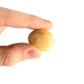 Amber Aragonite Tumbled Stones Medium   from Stonebridge Imports