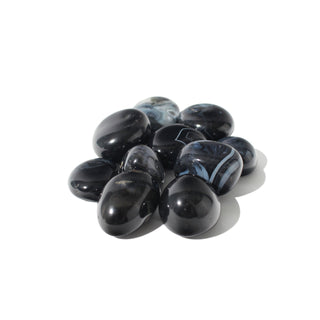 Black Sardonyx Tumbled Stones from The Rock Space