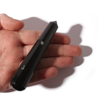 Tourmaline Pointed Massage Wand - Large #2 - 3 1/2" to 4 1/2"    from Stonebridge Imports