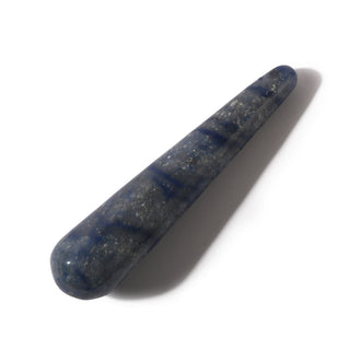 Blue Aventurine Rounded Massage Wand - Large #3 - 4 1/2" to 6"    from Stonebridge Imports