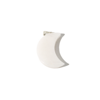 Imperfect White Quartz Crescent Moon Pendant - Pack of 5 from The Rock Space