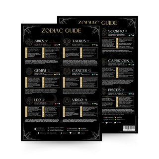 QuickStudy Guide 2.0 - Zodiac (PDF File) from Stonebridge Imports