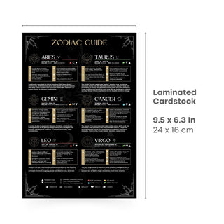 QuickStudy Guide 2.0 - Zodiac from Stonebridge Imports