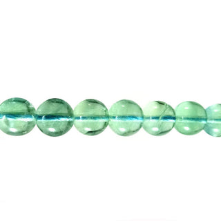 Blue Fluorite - Round Strand 7" - 8mm    from Stonebridge Imports