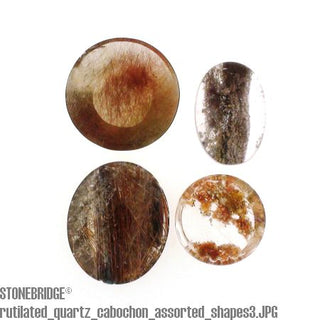 Rutilated Quartz Cabochon #4    from Stonebridge Imports