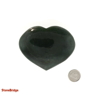 Jade Nephrite Heart #6    from Stonebridge Imports