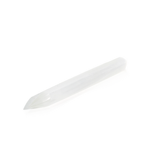 Selenite Pointed Massage Wand - 5 3/4"    from Stonebridge Imports
