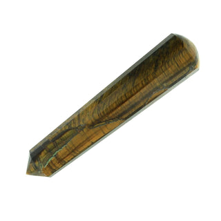 Tiger's Eye Pointed Massage Wand - Medium #2 - 3" to 4"    from Stonebridge Imports
