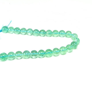 Blue Fluorite - Round Strand 7" - 8mm    from Stonebridge Imports