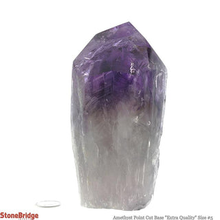 Amethyst Point E Cut Base Point Tower #5    from Stonebridge Imports