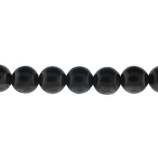 Shungite Round Strand - 8mm    from Stonebridge Imports