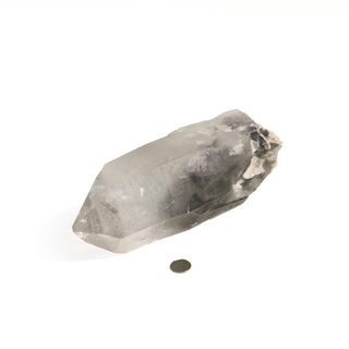 Lemurian Black Phantom Quartz Point U#1 - 9"L from The Rock Space